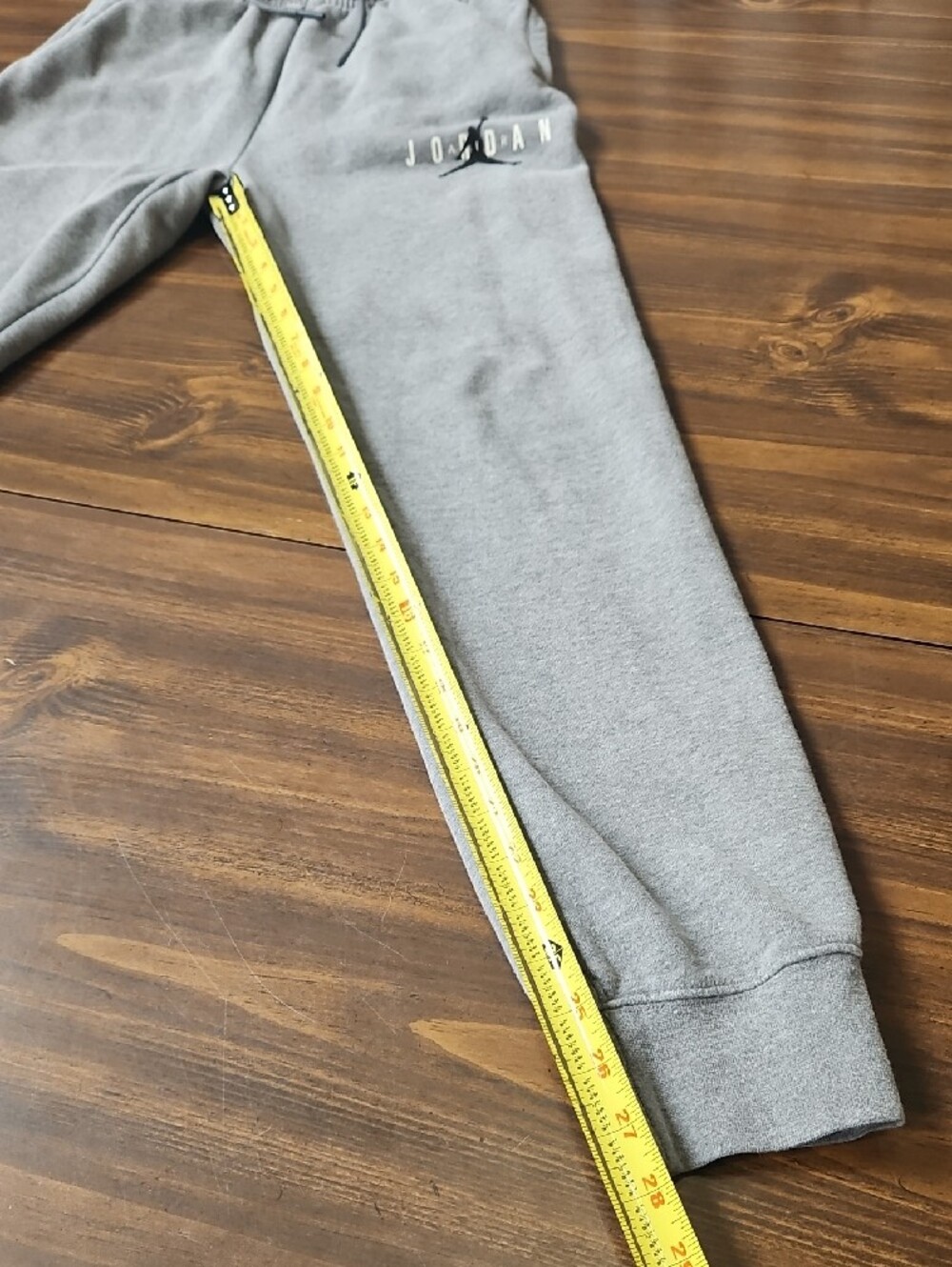 Air Jordan Gray Fleece Joggers - Picture 3 of 9